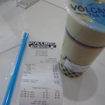 Volcano Tea House - My order from Volcano Tea House - Taiwanese Near Me - Aurora, Colorado