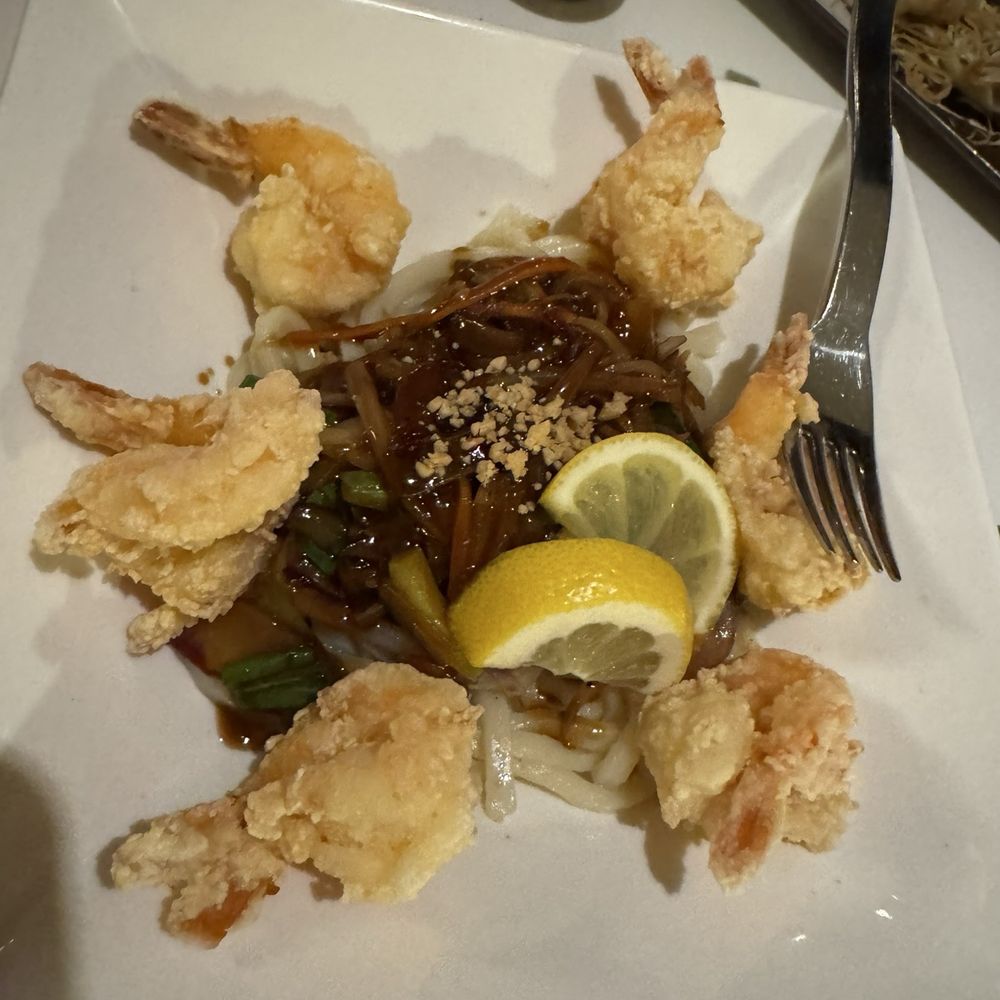 SASA - Shrimp Kushiyaki and udon noodles were very good. - Japanese Near Me - Cleveland, Ohio SASA - Shrimp Kushiyaki and udon noodles were very good. - Japanese Near Me - Cleveland, Ohio