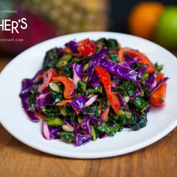 Mother's Eastside Kitchen - Kale Side Salad: Roasted bell peppers with purple cabbage, sauteed kale and pepitas. - Juice Bars & Smoothies Near Me - Bend, Oregon Mother's Eastside Kitchen - Kale Side Salad: Roasted bell peppers with purple cabbage, sauteed kale and pepitas. - Juice Bars & Smoothies Near Me - Bend, Oregon