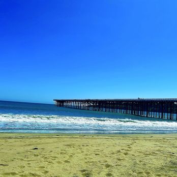 W R Hearst Memorial State Beach - Sam Simeon pier, open and recently rebuilt due to storm damage - Beaches Near Me - San Simeon, California W R Hearst Memorial State Beach - Sam Simeon pier, open and recently rebuilt due to storm damage - Beaches Near Me - San Simeon, California