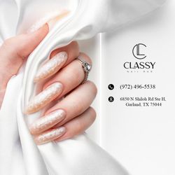 Classy Nail Bar - #classynailbar #nailsalonnearme75044 #nailsalonnearme #nailsalongarland #nailsalon75044 #naildesign #nailart #longnail #shortnail #polishnai