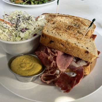 Rye's and Grind - Reuben with coleslaw side - Breakfast & Brunch Near Me - Oceanside, California