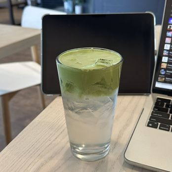 Gratitude Coffee Bar - Coconut matcha - Coffee & Tea Near Me - Concord, California