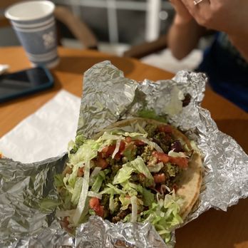 The Halal Guys - a taco wrapped in foil - Halal Near Me - San Jose, California The Halal Guys - a taco wrapped in foil - Halal Near Me - San Jose, California
