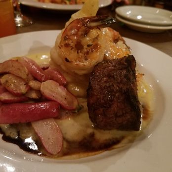 Smith Flat House - Black and white - petite filet and shrimp - Venues & Event Spaces Near Me - Placerville, California Smith Flat House - Black and white - petite filet and shrimp - Venues & Event Spaces Near Me - Placerville, California