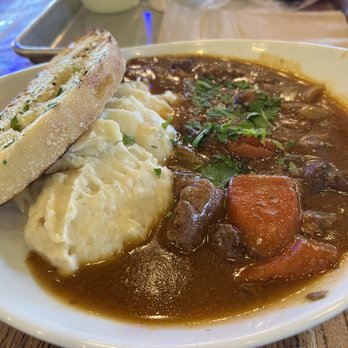 Urban Plates - Perfect lunch :) braised beef with mashed potato - New American Near Me - Irvine, California Urban Plates - Perfect lunch :) braised beef with mashed potato - New American Near Me - Irvine, California