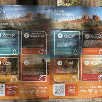 Cave Springs Campground - Help Keep Oak Creek Canyon Clean - Campgrounds Near Me - Sedona, Arizona
