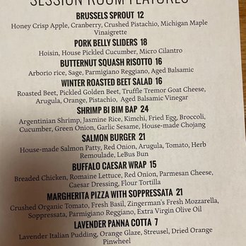 Session Room - Specials - Beer Bar Near Me - Ann Arbor, Michigan
