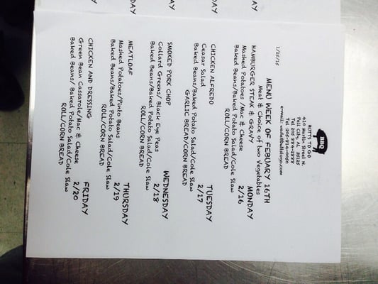 Menu photo 6 Butts To Go Pell City, AL