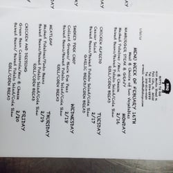 Butts To Go - Menu this week