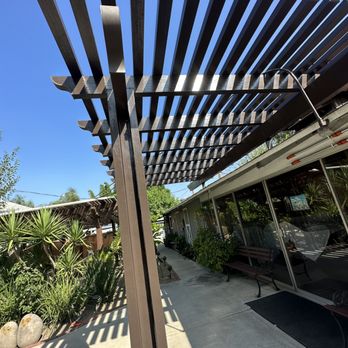 AlumaPros - Attached lattice patio cover for shade and sun! - Patio Coverings Near Me - Irwindale, California AlumaPros - Attached lattice patio cover for shade and sun! - Patio Coverings Near Me - Irwindale, California