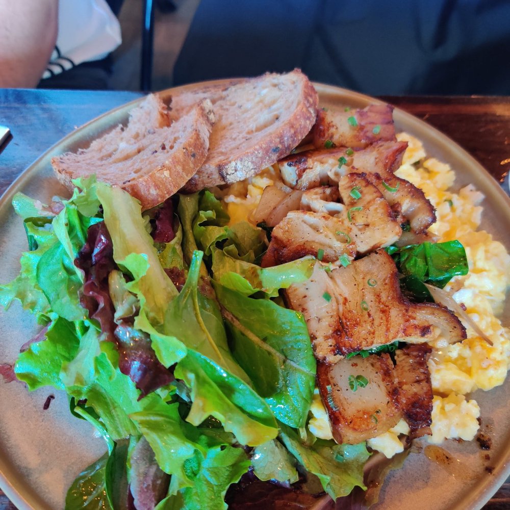 Alchemy Coffee - Pork belly omelette - Coffee & Tea Near Me - Markham, Ontario Alchemy Coffee - Pork belly omelette - Coffee & Tea Near Me - Markham, Ontario