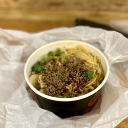Gu's Dumplings - Dan Dan Noodles