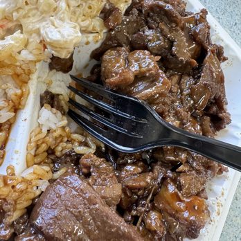Ono Hawaiian BBQ - Cold, sloppy and soggy - Hawaiian Near Me - Rancho Cucamonga, California