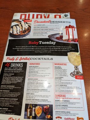 Menu photo 5 Ruby Tuesday Nashville, TN