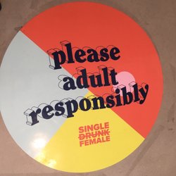 Single Drunk Female Pop-Up