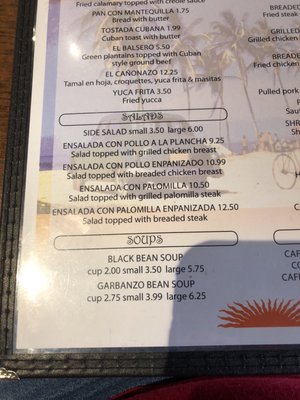 Menu photo 5 Habana's Boardwalk Tallahassee, FL