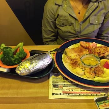 State Street Grill - Broiled seafood dish with a side of baked potato and broccoli! - Diners Near Me - Bloomfield, New Jersey State Street Grill - Broiled seafood dish with a side of baked potato and broccoli! - Diners Near Me - Bloomfield, New Jersey
