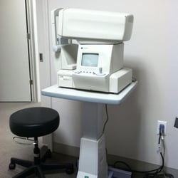 Rye Eye Care - Autorefractor, aids in establishing your glasses prescription