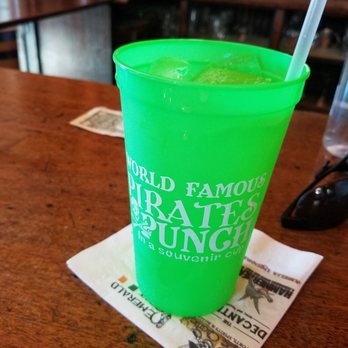 Palace Saloon - Pirates punch.  We keep the cups - Dance Clubs Near Me - Fernandina Beach, Florida