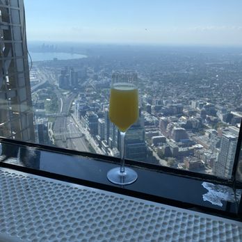 CN Tower - My mimosa a cocktail with a view - Landmarks & Historical Buildings Near Me - Toronto, Ontario CN Tower - My mimosa a cocktail with a view - Landmarks & Historical Buildings Near Me - Toronto, Ontario