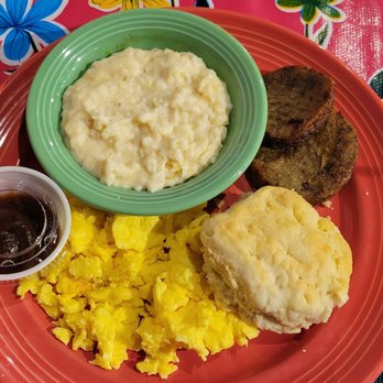 The Flying Biscuit Cafe - Grits, Sausage, Eggs , Buiscuts & Jam. - Breakfast & Brunch Near Me - Columbia, South Carolina
