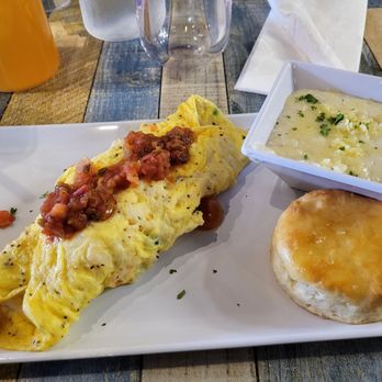 Gochas Breakfast Bar | Cascade - This was my seafood omlett. There was meat all the way thru. That biscuit was soft and buttery. - Wine Bars Near Me - Atlanta, Georgia Gochas Breakfast Bar | Cascade - This was my seafood omlett. There was meat all the way thru. That biscuit was soft and buttery. - Wine Bars Near Me - Atlanta, Georgia