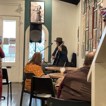 Folklores Coffee House - JD Mata singing - Coffee & Tea Near Me - San Antonio, Texas Folklores Coffee House - JD Mata singing - Coffee & Tea Near Me - San Antonio, Texas