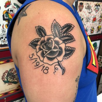 Unite and Win Tattoo - A little something off the wall with my wedding date - Tattoo Near Me - Riverside, California Unite and Win Tattoo - A little something off the wall with my wedding date - Tattoo Near Me - Riverside, California
