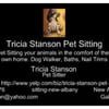 Tricia Stanson Pet Sitting gift card