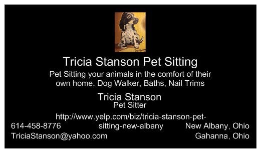Tricia Stanson Pet Sitting - pet boarding facility in Columbus, OH