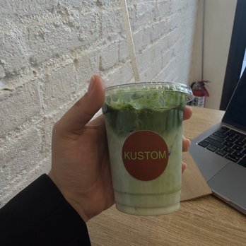 Kustom - Matcha Latte - Coffee & Tea Near Me - New York, New York Kustom - Matcha Latte - Coffee & Tea Near Me - New York, New York