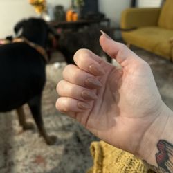 East Hill Nail Spa - Dip nails with tips!