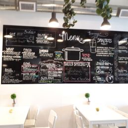 Great menu selection for those who are vegan