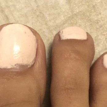 Eastern Spa And Nails - Horrible application with no clean up. - Nail Salons Near Me - Albuquerque, New Mexico