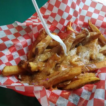 50's Burgers - Sorry guys, but there are CLEARLY no curds in this "poutine". :( - Burgers Near Me - Burnaby, British Columbia 50's Burgers - Sorry guys, but there are CLEARLY no curds in this "poutine". :( - Burgers Near Me - Burnaby, British Columbia