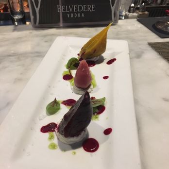 Moonstones - Baby beets - plated so beautifully!! - Live/Raw Food Near Me - Chelmsford, Massachusetts
