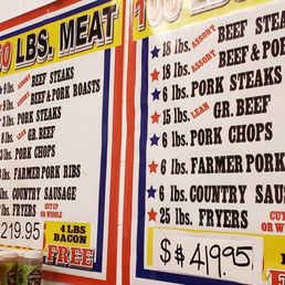 a menu for a restaurant