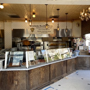 Artichoke Basille's Pizza - inside - Pizza Near Me - Berkeley, California