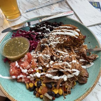 Sammy Hagars Beach Bar And Grill - Carnitas bowl. - Breakfast & Brunch Near Me - Charlotte, North Carolina
