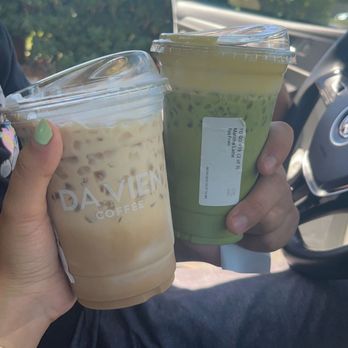 Da Vien Coffee - marble drip coffee and matcha with egg foam - Desserts Near Me - Westminster, California Da Vien Coffee - marble drip coffee and matcha with egg foam - Desserts Near Me - Westminster, California
