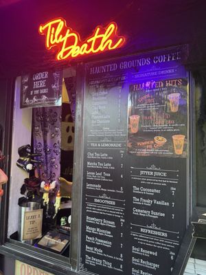 Menu photo 2 Haunted Grounds Coffee Eureka Springs, AR