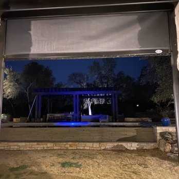Shade-Outdoor Living Solutions - Other two screens stop at this level, won't go any higher. Another is completely stuck open, cannot raise or lower. - Shades & Blinds Near Me - Austin, Texas