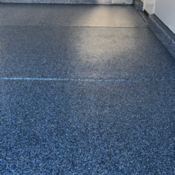 PV Precise Painting - Fresh Garage Coating Blue - Painters Near Me - Reno, Nevada PV Precise Painting - Fresh Garage Coating Blue - Painters Near Me - Reno, Nevada