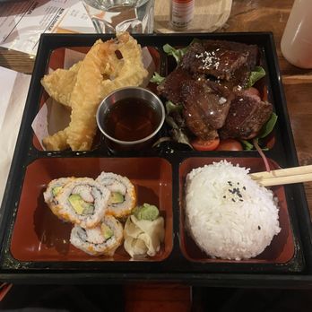 Habrae - Beef Teriyaki Bento Box. This will be on my mind for a while! lol - Thai Near Me - Forest Park, Illinois Habrae - Beef Teriyaki Bento Box. This will be on my mind for a while! lol - Thai Near Me - Forest Park, Illinois
