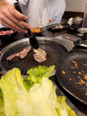 Yummy's Korean BBQ & Sushi 고기 전문 AYCE | Korean School 한글 학교 | Snowflake Shave Ice Bingsoo by null