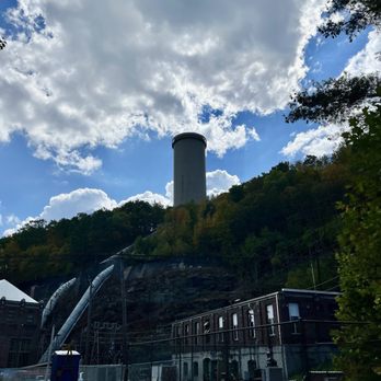 Soarin Eagle Rail Tour - Saw 2 eagles flying around the cement stack. - Bikes Near Me - Hawley, Pennsylvania