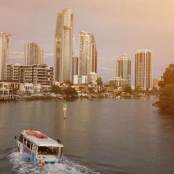 Aquaduck Gold Coast Attraction - Secrets, Scandals and Sunsets Tour