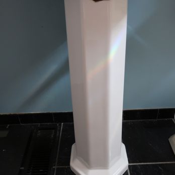 American Bath Resurfacing - broken pedestal - General Contractors Near Me - Boonton, New Jersey American Bath Resurfacing - broken pedestal - General Contractors Near Me - Boonton, New Jersey