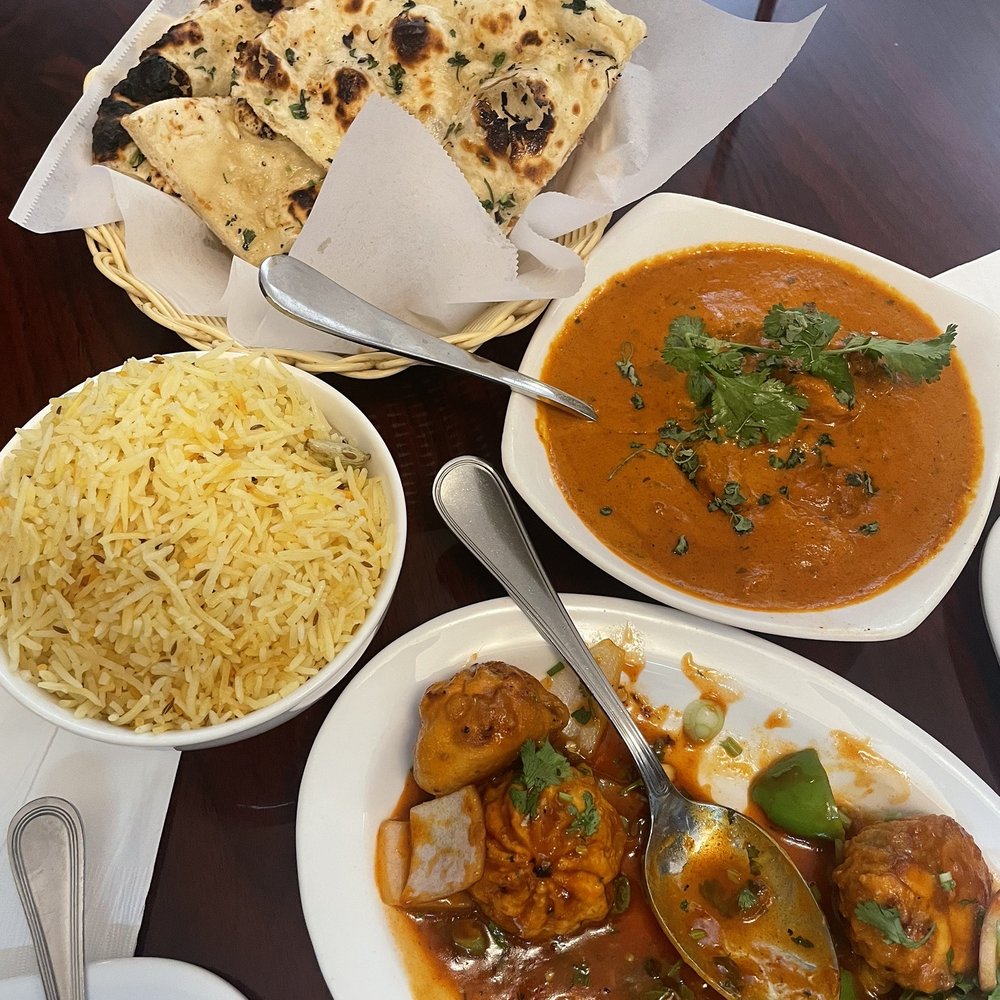 Momo Grill - Chicken Chilli momo Chicken Tikka Masala Garlic Naan Basmati Rice - Indian Near Me - Saratoga, California Momo Grill - Chicken Chilli momo Chicken Tikka Masala Garlic Naan Basmati Rice - Indian Near Me - Saratoga, California